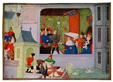 Interview of Richard II and the Duke of Gloucester 14th century (15th Century).Artist: Master of the Harley Froissart