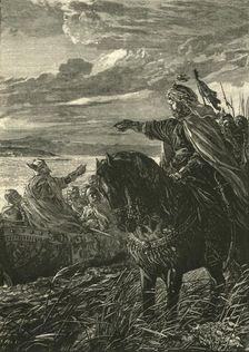 Interview Between John Zimisces and Sviatoslaf (969 AD), 1890. Creator: Unknown