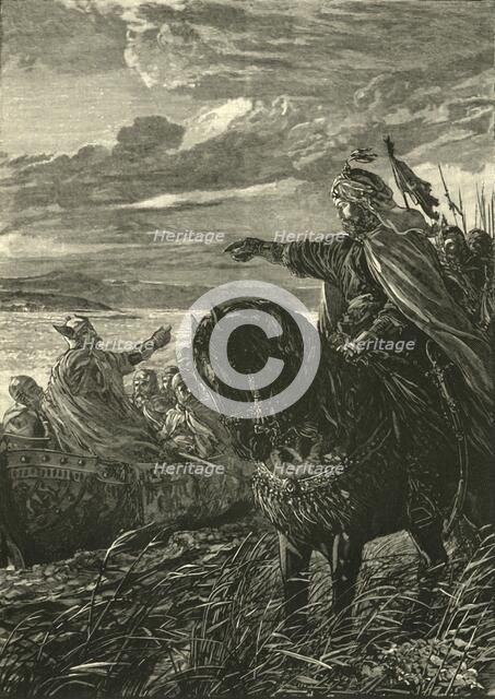 'Interview Between John Zimisces and Sviatoslaf', (969 AD), 1890. Creator: Unknown.