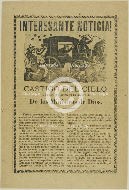 Interesting News, 1903. Creator: José Guadalupe Posada.