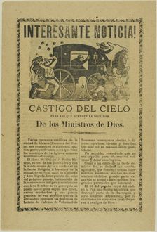 Interesting News, 1903. Creator: José Guadalupe Posada