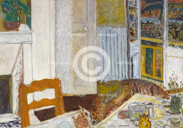 Intérieur blanc, 1932. Creator: Bonnard, Pierre (1867-1947).