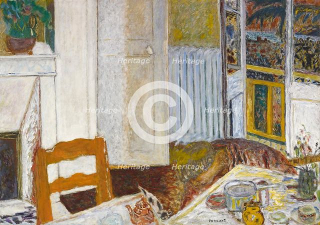Intérieur blanc, 1932. Creator: Bonnard, Pierre (1867-1947).