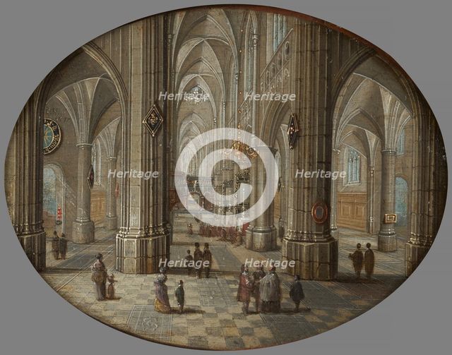 Intérieur d'église - Effet de jour, 1657. Creator: Pieter Neefs.