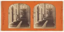 Interieur de la Cathedrale St. Pierre a Geneve, 1855-1865. Creator: E Lamy