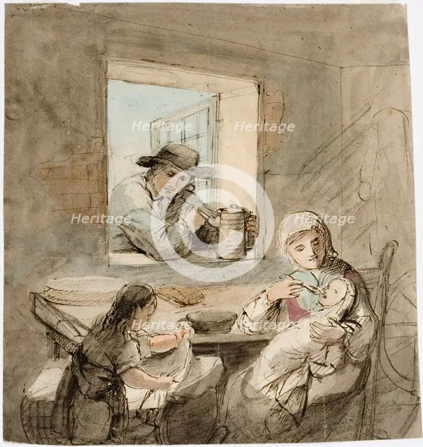 Interior..., 1840-1873. Creator: Robert Wilhelm Ekman.