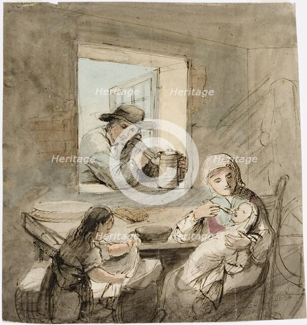 Interior..., 1840-1873. Creator: Robert Wilhelm Ekman.