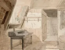 Interior, 1840-1873. Creator: Robert Wilhelm Ekman