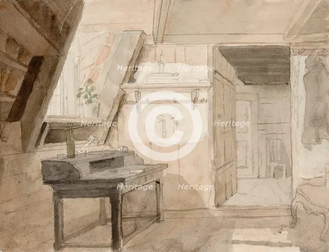 Interior, 1840-1873. Creator: Robert Wilhelm Ekman.