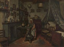 Interior, 1865-1870. Creator: Henri Jean Augustin de Braekeleer