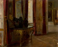 Interior, 1870, [okolo 1874]. Creator: Aleksander Gierymski