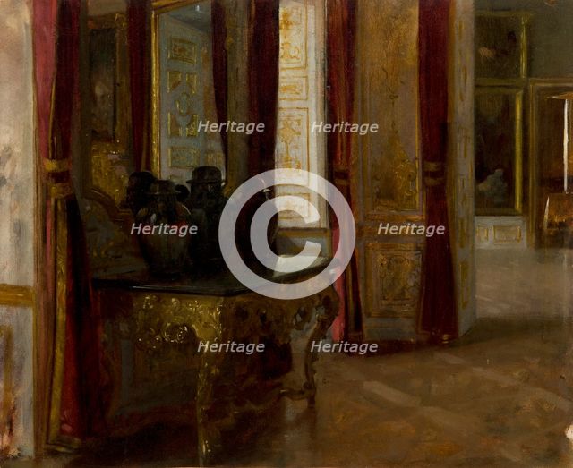 Interior, 1870, [okolo 1874]. Creator: Aleksander Gierymski.