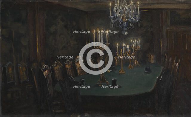 Interior, 1896. Creator: Peder Severin Kroyer.