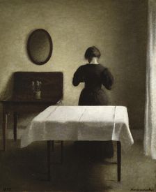 Interior, 1898. Creator: Vilhelm Hammershoi