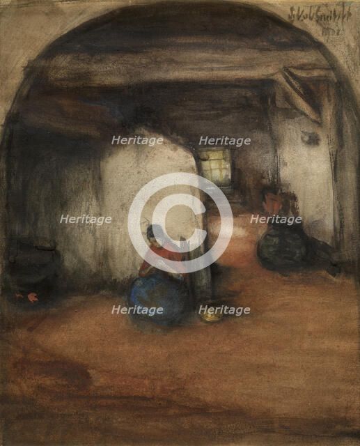 Interior, 1900. Creator: Jakob Smits.