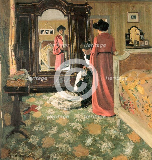 Interior', 1903-1904. Creator: Vallotton, Felix Edouard (1865-1925).
