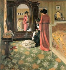 Interior 1903-1904. Creator: Vallotton, Felix Edouard (1865-1925)