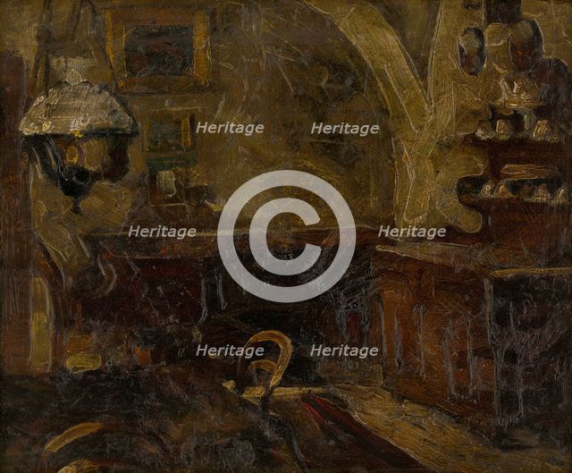 Interior, 1905-1910. Creator: Konstantín Kövári-Kacmarik.