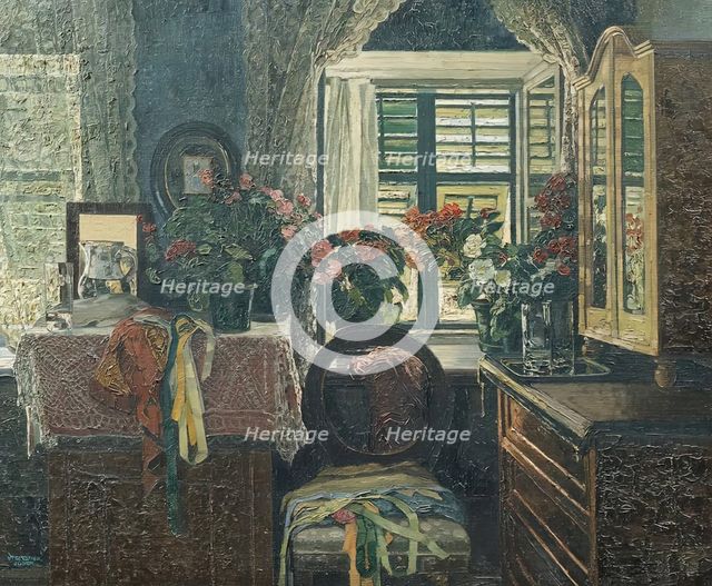 Interior, 1913. Creator: Josef Stoitzner.