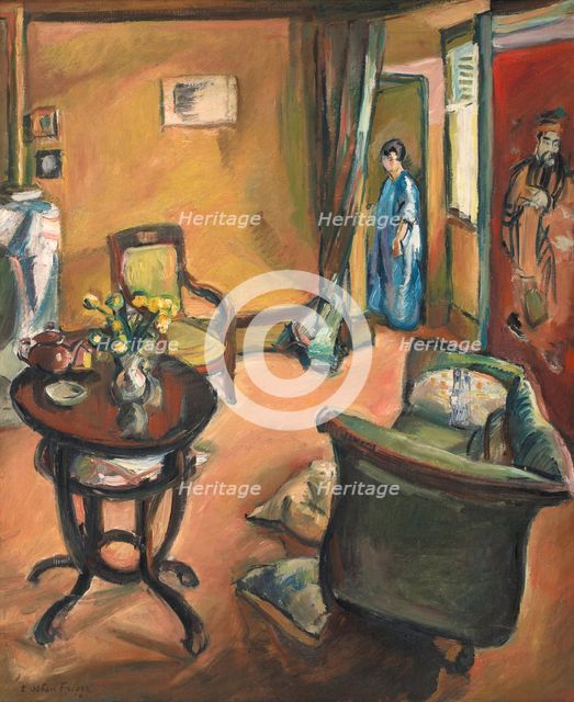 Interior , 1914. Creator: Friesz, Achille-Emile-Othon (1879-1949).