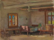Interior, 1919. Creator: Eero Jarnefelt