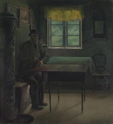 Interior, 1919. Creator: William Lonnberg