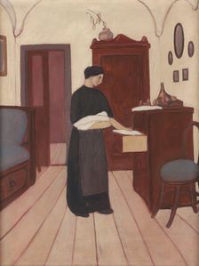 Interior , 1928. Creator: Garbari, Tullio (1892-1931)