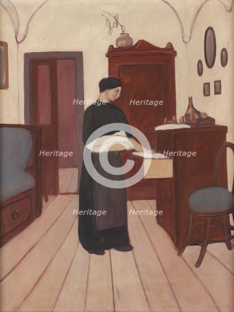 Interior , 1928. Creator: Garbari, Tullio (1892-1931).