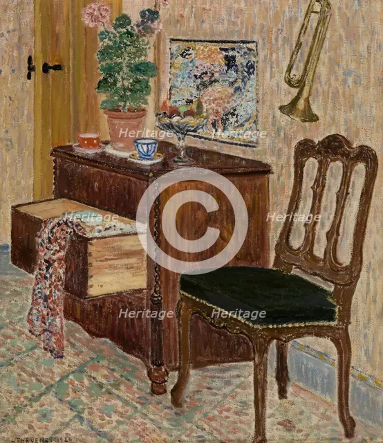 Interior, 1929. Creator: Louis Thevenet.