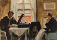 Interior, 8.9.1929. Creator: Oskari Paatela