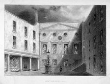 Interior Court of the Apothecaries Hall, City of London, c1830. Artist: Anon