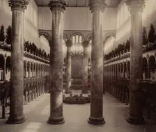 Interior Courtyard, U.S. Pension Building, Washington D.C., between 1850 and 1875. Creator: Unknown