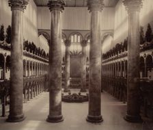 Interior Courtyard, U.S. Pension Building, Washington D.C., between 1850 and 1875. Creator: Unknown