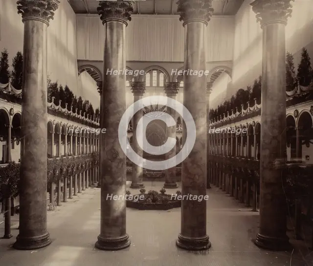Interior Courtyard, U.S. Pension Building, Washington D.C., between 1850 and 1875. Creator: Unknown.