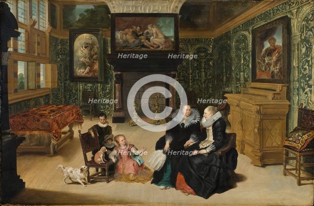 Interior, called Rubens' salon.