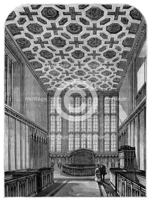 Interior, Chapel Royal, St James's Palace, 1900. Creator: Unknown.
