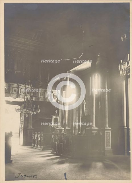 Interior, All Saints Church, Iwonicz, between 1930-1935. Creator: Unknown.