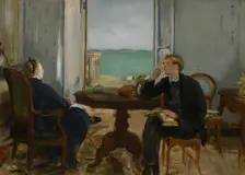 Interior At Arcachon, 1871. Creator: Edouard Manet