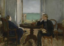 Interior At Arcachon, 1871. Creator: Edouard Manet