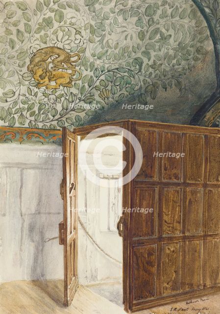 Interior at Hobbard's Farm, May, 1841. Creator: Solomon Alexander Hart.