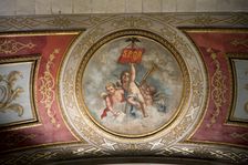 Interior, Bom Jesus do Monte Church, Braga, Portugal. Artist: Samuel Magal