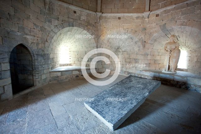 Interior, Beja Castle, Beja, Portugal, 2009.  Creator: Samuel Magal.