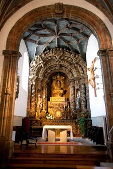 Interior, Braganca Cathedral, Portugal, 2009. Creator: Samuel Magal