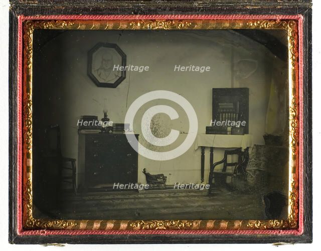 Interior, c. 1856. Creator: Unknown.