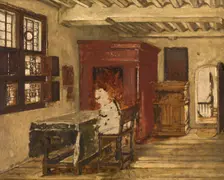 Interior, c1860s. Creator: Jan August Hendrik Leys