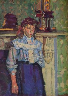 Interior c19th century. Artist: Harold Gilman