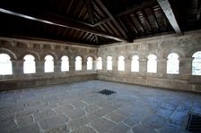 Interior, Domus Municipalis, Braganca, Portugal, 2009. Creator: Samuel Magal