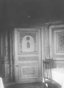 Interior door, Wykehurst Place, Bolney, Sussex. Artist: Bill Brunell