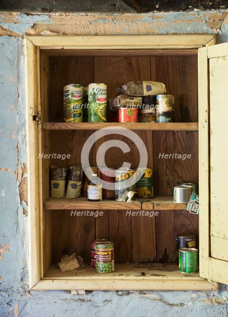Interior detail, Bunksland Farmhouse, East Anstey, Devon, 2018. Creator: James O Davies.
