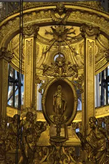 Interior detail, Peter and Paul Cathedral, St Petersburg, Russia, 2011. Creator: Sheldon Marshall